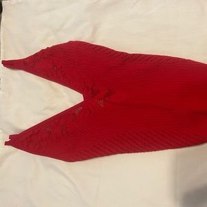 New w Tags Target XS Red Lace Bodysuit Never worn